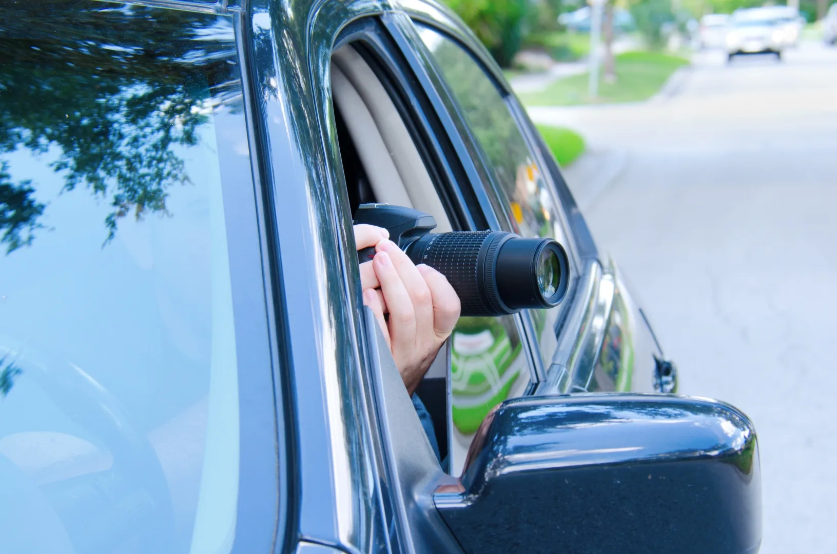 Private investigator stakeout photo documentation Private Investigation Services