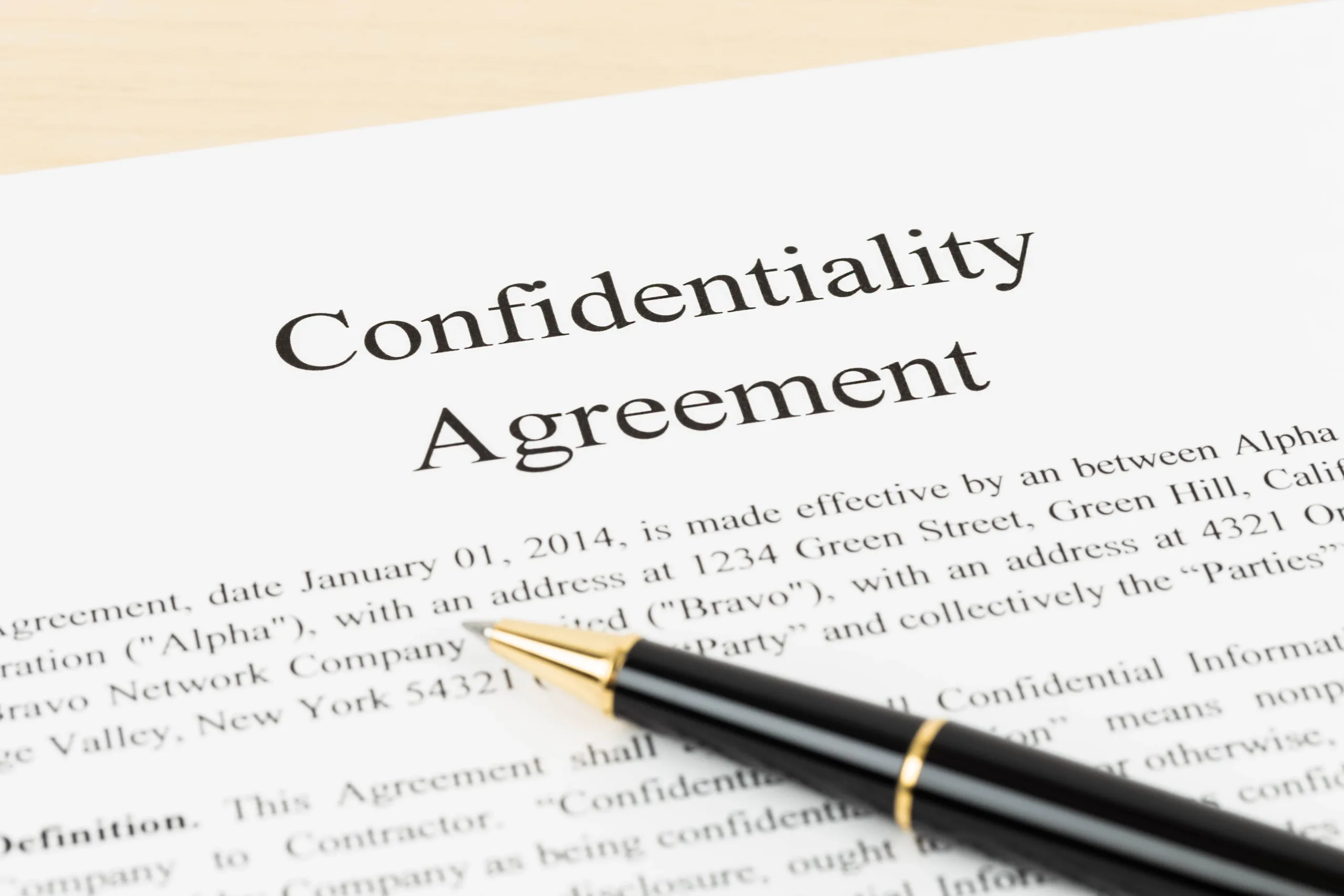 Confidentiality Agreements: Signing One With Your Trusted PI